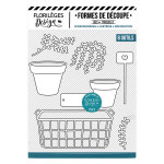 Die Set Plantes en pots - 8 pcs