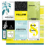 Yellow Papier imprimé #4