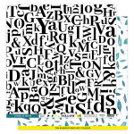 Yellow Papier imprimé #8