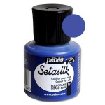 Peinture pour soie Setasilk 45 ml - 12 - Bleu gitane