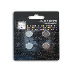 Aimants extra fort 12 mm - 4 pièces