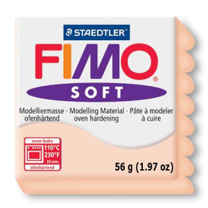 Pâte polymère Fimo Soft 57 g - 43 - Chair