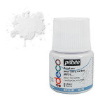 Peinture acrylique P.BO deco brillante 45ml - 01 - Blanc