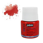 Peinture acrylique P.BO deco nacrée 45ml - 110 - Nacre rouge