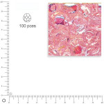Facettes dépolies - Quartz rose - 3 mm x 100 pces