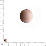 Perles en bois - Ø 8 mm x 200 pces