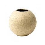 Vase boule en papier mâché 8 x 7,5 cm