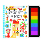 Livre jeunesse peinture avec les doigts
