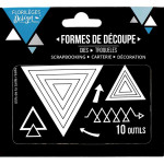 Dies - Triangles - 10 pcs