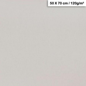 Feuille de papier Maya 50 x 70 cm 120 g/m² - Gris clair