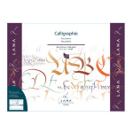 Bloc de papier Calligraphie Lana 250 g/m² 12 fles - 24 x 32 cm