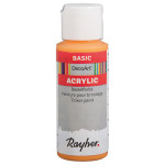 Peinture acrylique DecoArt 59 ml Jaune mandarine