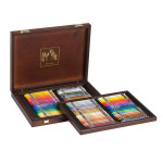 Coffret beaux-arts en bois - 40 NEOCOLOR I + 40 NEOCOLOR II