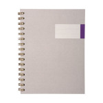 Cahier Vélin pur coton à spirale A5