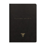 Carnet Flying Spirit noir 7,5 x 12 cm 48 pages Lignées 90g/m²