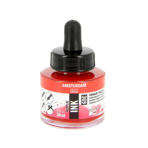 Encre Acrylique Amsterdam 30 ml - 315 Rouge pyrrole  SO +++