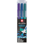 Stylo gel Gelly Roll 3 couleurs Set Moonlight Ocean bleu