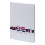 Carnet de croquis Blanc 140 g/m² 80 feuilles - 12 x 12 cm