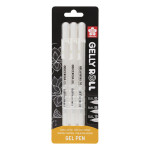 Stylo gel Gelly Roll Blanc 05 - 08 - 10