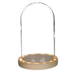 Cloche en verre à LED 21,5 cm