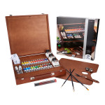 Peinture à l'huile Van Gogh Coffret Expert 24 x 20ml + 2 x 60 ml + accessoires