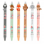 Stylo bille effaçable Animaux de la Forêt - Colorino